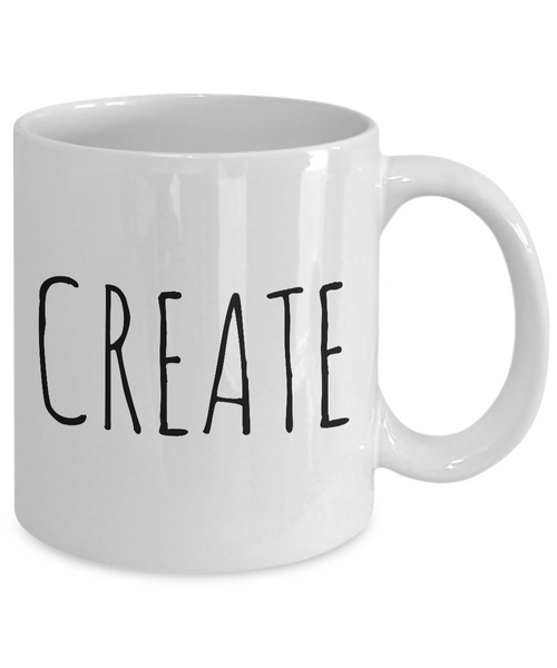 Create Mug - Artistic Coffee Mugs - Gifts for Artists-Cute But Rude