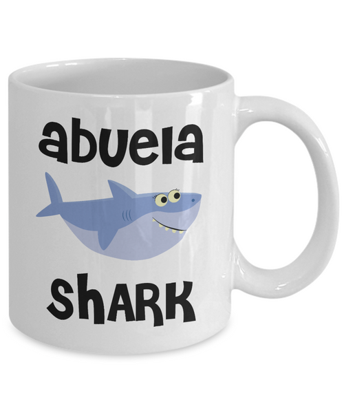 Abuela Shark Mug Coffee Cup Abuela Birthday Gift Idea Do Do Do Gifts for Abuelas