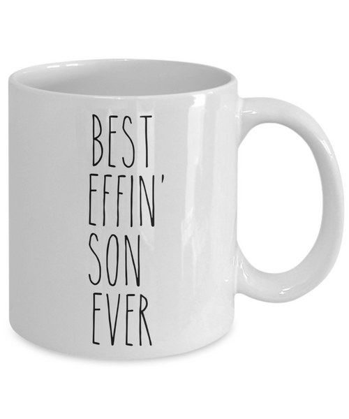Gift For Son Best Effin' Son Ever Mug Coffee Cup Funny Coworker Gifts