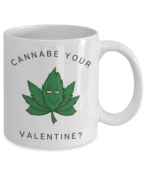 Weed Mug, Marijuana Mug, Stoner Mug, Valentine's Day, Boyfriend Gift, Girlfriend Gift, Coffee Cup