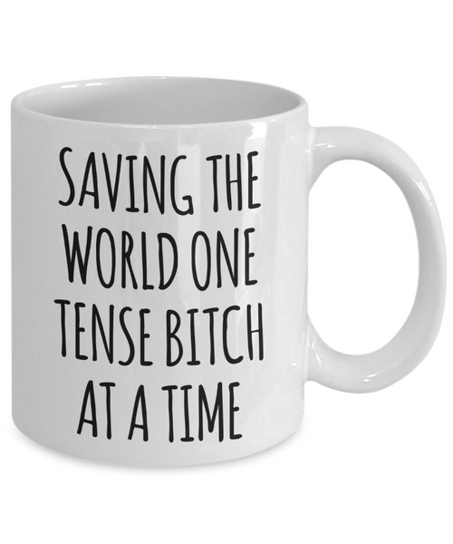 Massage Therapist Mug Funny Masseuse Coffee Cup for Massage Therapist LMT Massage Therapy Masseur Thank You