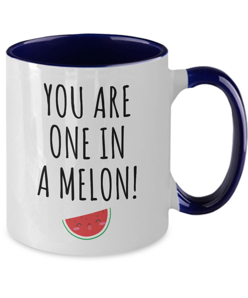 One in a Melon Two-Tone Mug Coffee Cup Funny Gift