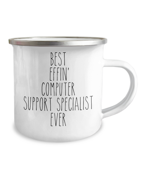 Gift For Computer Support Specialist Best Effin' Computer Support Specialist Ever Camping Mug Coffee Cup Funny Coworker Gifts