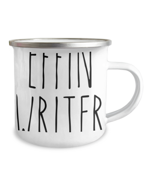 Gift For Writer Best Effin' Writer Ever Camping Mug Coffee Cup Funny Coworker Gifts