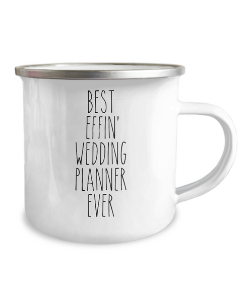 Gift For Wedding Planner Best Effin' Wedding Planner Ever Camping Mug Coffee Cup Funny Coworker Gifts