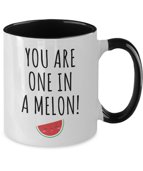 One in a Melon Two-Tone Mug Coffee Cup Funny Gift