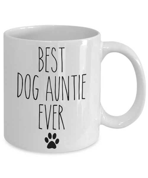 Best Dog Auntie Ever Mug Gift for Dog Aunt Gifts Coffee Cup