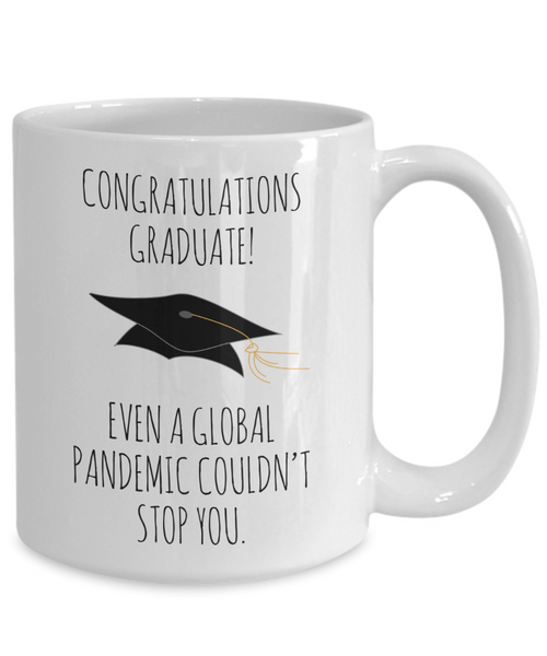 Graduation Mug Funny Graduation Gift Class of 2022 Mug High School Graduate Gifts Congratulations 11oz / 15oz Coffee Cup