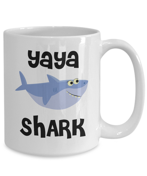Yaya Shark Mug Do Do Do Coffee Cup Yaya Birthday Gift Idea Gifts for Yayas