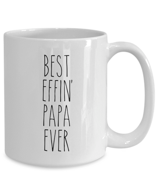 Best Effin Deputy Papa Ever Mug Coffee Cup Funny Gift