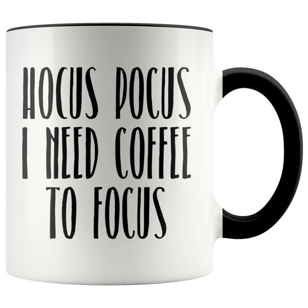 Hocus Pocus Mug Hocus Pocus I Need Coffee to Focus Coffee Cup Cute Fall Mugs Autumn Gift Idea Halloween