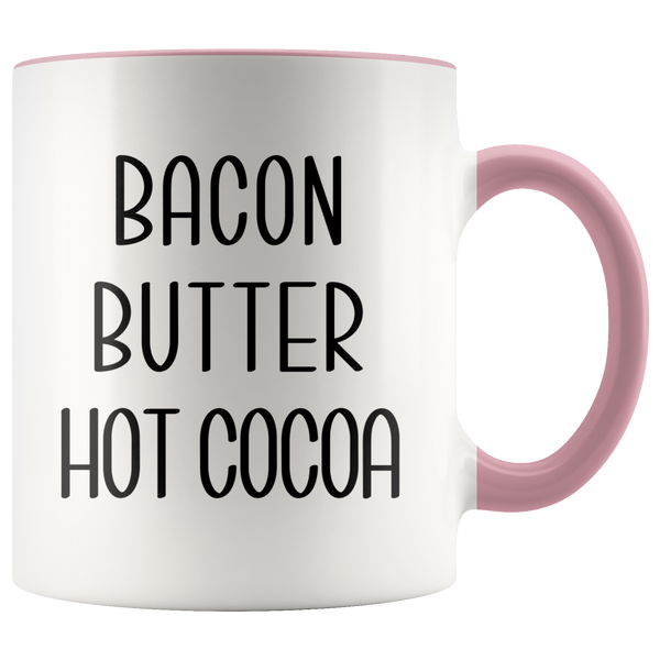 Bacon Butter Hot Cocoa Mug Winter Coffee Cup Christmas Gift for Men & Women