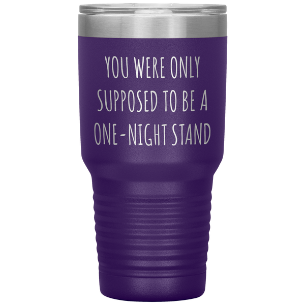 Just Started Dating New Relationship Funny Valentine's Day Gift for Boyfriend Girlfriend Tumbler Travel Coffee Cup 30oz BPA Free