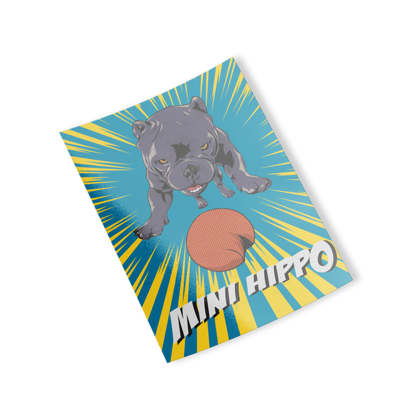 Mini Hippo Sticker