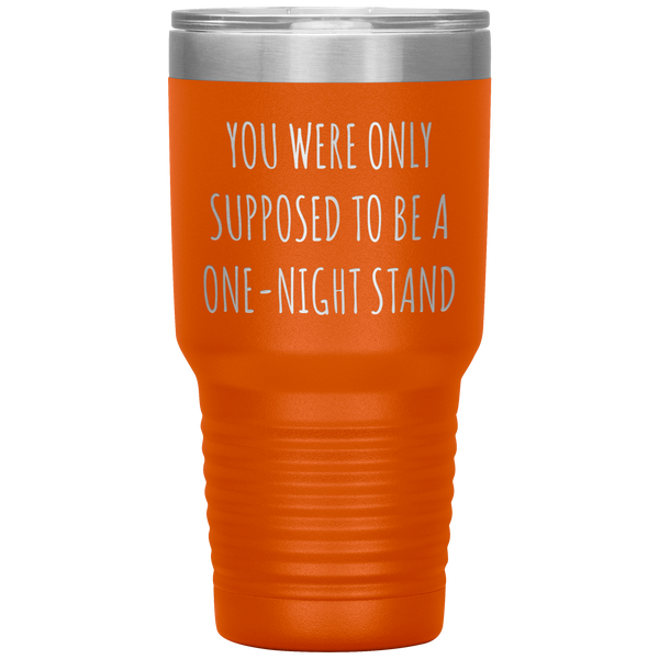 Just Started Dating New Relationship Funny Valentine's Day Gift for Boyfriend Girlfriend Tumbler Travel Coffee Cup 30oz BPA Free