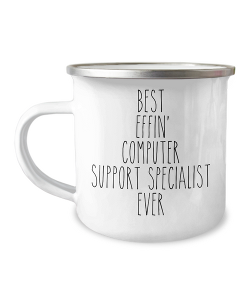 Gift For Computer Support Specialist Best Effin' Computer Support Specialist Ever Camping Mug Coffee Cup Funny Coworker Gifts