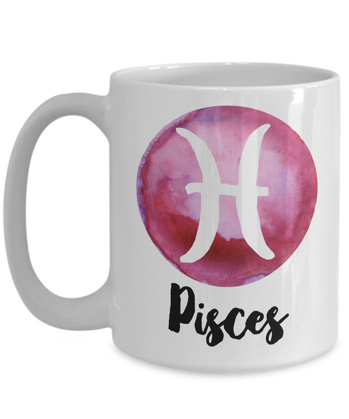 Pisces Mug - Pisces Gifts - Pisces Zodiac Mug - Horoscope Coffee Mug - Astrology Gift - Metaphysical, Celestial, Astrology, Horoscopes-Cute But Rude