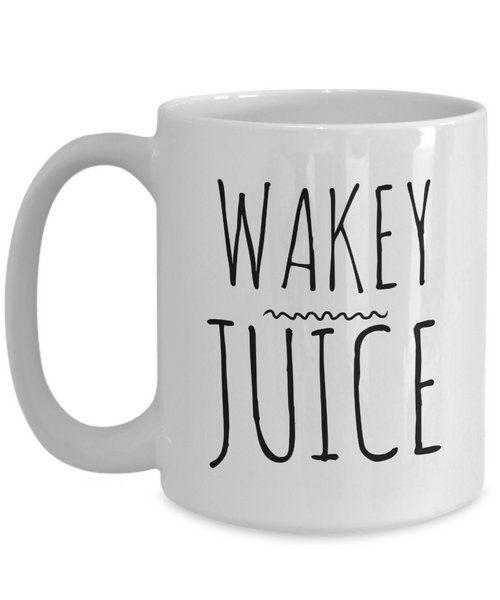 Wakey Juice Mug Ceramic Funny Coffee Cup-Cute But Rude
