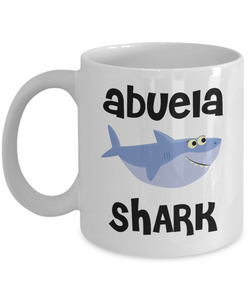 Abuela Shark Mug Coffee Cup Abuela Birthday Gift Idea Do Do Do Gifts for Abuelas
