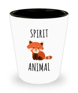 Fox Spirit Animal Shot Glass Cute Ceramic Foxes Gifts