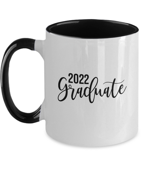 Graduate 2022 Mug Two-Tone Coffee Cup Funny Gift