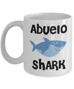 Abuelo Shark Mug Coffee Cup Abuelo Birthday Gift Idea Do Do Do Gifts for Abuelos