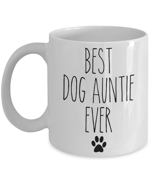 Best Dog Auntie Ever Mug Gift for Dog Aunt Gifts Coffee Cup