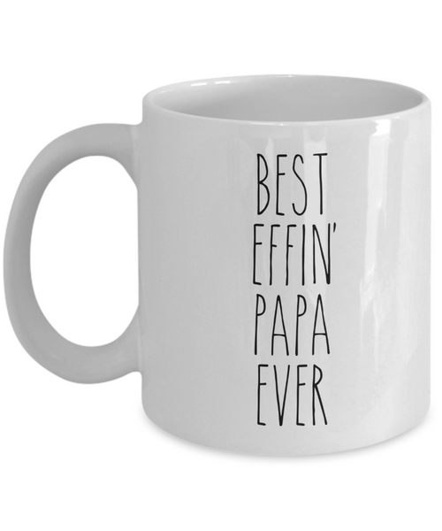 Best Effin Deputy Papa Ever Mug Coffee Cup Funny Gift