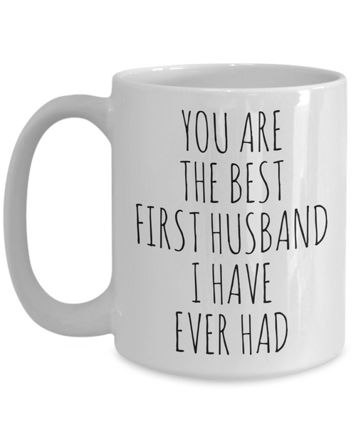 Gift For Husband Valentine's Day Mug Anniversary Gift for Men Coffee Cup Best First Husband Ever
