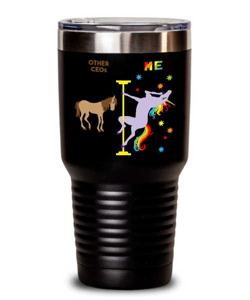 Gift For Ceo Rainbow Unicorn Mug Cute Insulated Drink Tumbler Travel Coffee Cup
