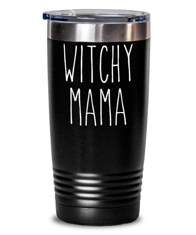 Witchy Mama Insulated Drink Tumbler Travel Cup Funny Gift