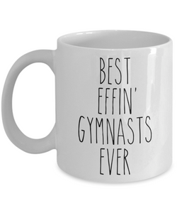 Gift For Gymnasts Best Effin' Gymnasts Ever Mug Coffee Cup Funny Coworker Gifts