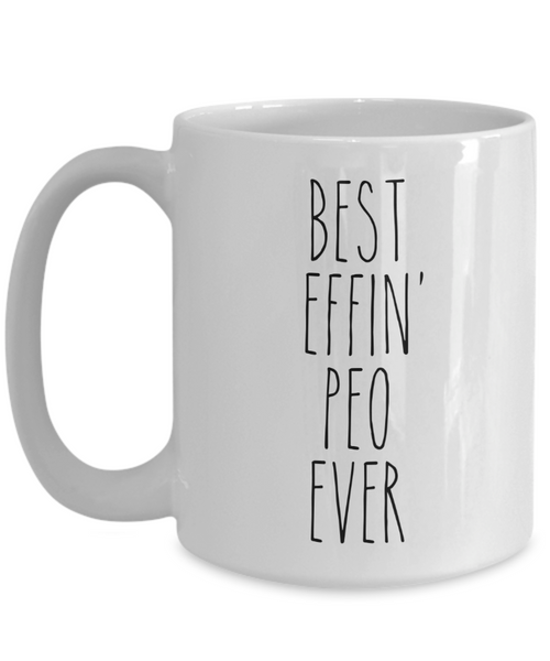 Gift For Peo Best Effin' Peo Ever Mug Coffee Cup Funny Coworker Gifts