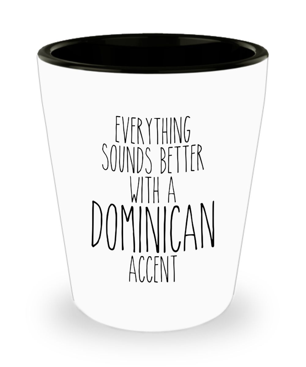 Dominican Republic Flag Shooter Shot Glass By World By Shotglass