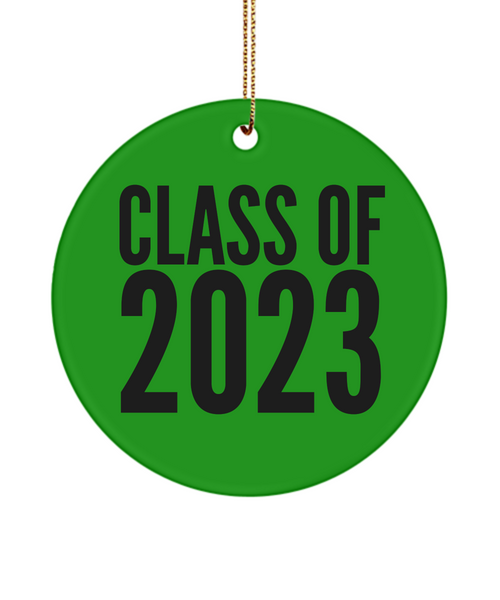 Class Of 2023 Ceramic Christmas Tree Ornament