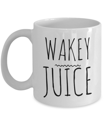 Wakey Juice Mug Ceramic Funny Coffee Cup-Cute But Rude