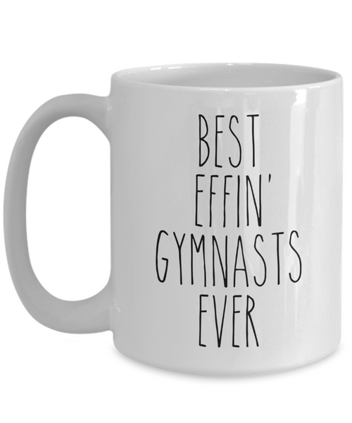 Gift For Gymnasts Best Effin' Gymnasts Ever Mug Coffee Cup Funny Coworker Gifts