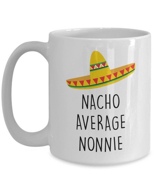 Nonnie Gift, Nonnie Gifts, Nonnie Coffee Mug, Gifts for Nonnie, Nach Average Nonnie