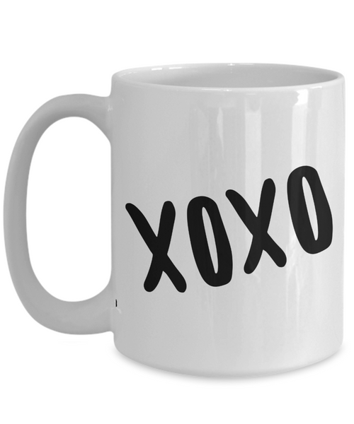 XOXO Cute Coffee Mug Ceramic Coffee Cup-Cute But Rude