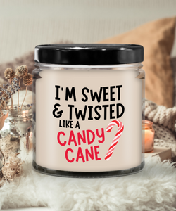 Sick & Twisted Candle, Funny Candle, Cute Candle, Candle Gift, Scented Candles, Soy Candles, Vanilla Candle, Cozy Candle