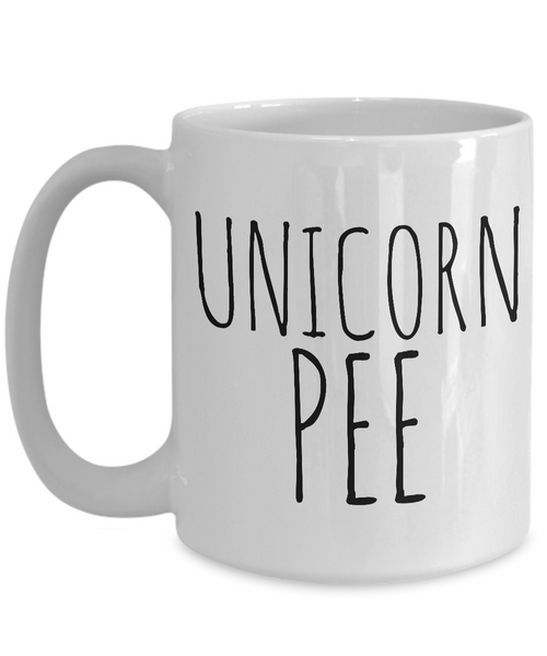 Unicorn Pee Mug Funny Unicorn Ceramic Coffee Cup Gift-Cute But Rude