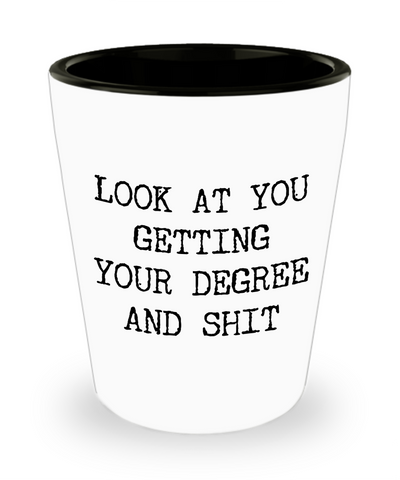 Bachelors Degree Gift Idea College Shot Glass Bachelors Degree Graduation Gifts
