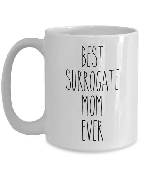 Surrogate Mom Mug for Mother's Day Best Surrogate Mom Ever Coffee Cup