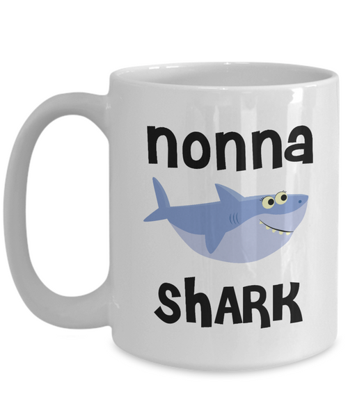 Nonna Shark Mug Do Do Do Coffee Cup Nonna Birthday Gift Idea Gifts for Nonnas