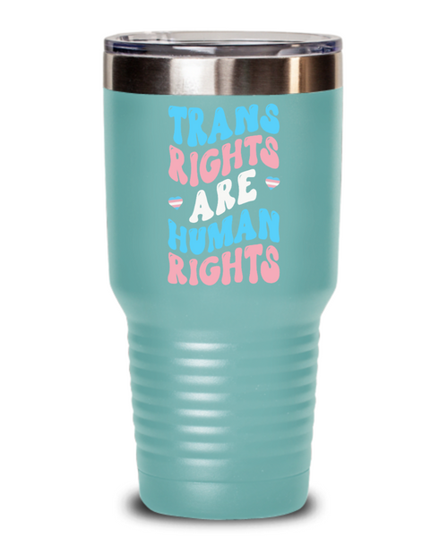 Transgender Mug, Trans Mug, Trans Tumbler, LGBTQ Mug, Trans Gifts, Trans Rights Are Human Rights Coffee Cup