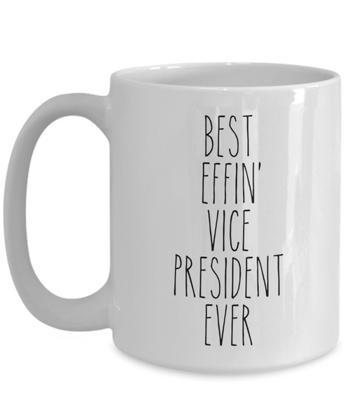 Gift For Vice President Best Effin' Vice President Ever Mug Coffee Cup Funny Coworker Gifts