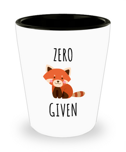 Zero Fox Given Ceramic Shot Glass Fox Gifts