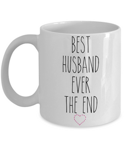 Best Husband Ever Mug Valentine's Day for Husbands Anniversary Coffee Cup