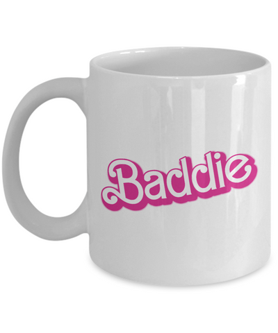 Baddie Coffee Mug, Baddie Mug, Baddie Cup, Baddie Gifts, Retro Mug, Trendy Mug