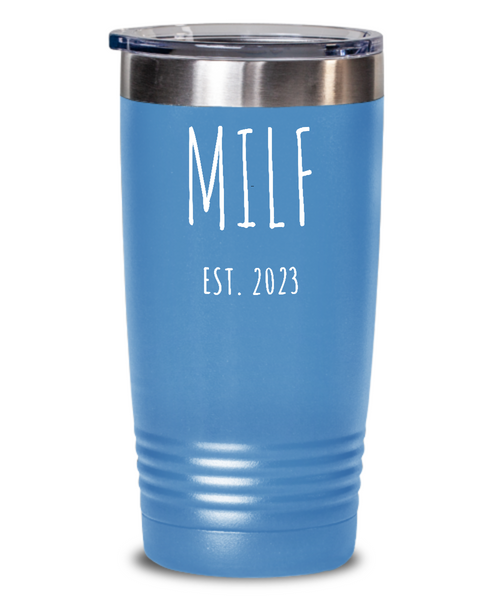 MILF 2023 Insulated Drink Tumbler Travel Cup Funny Gift